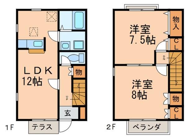 CONFOR極楽の物件間取画像